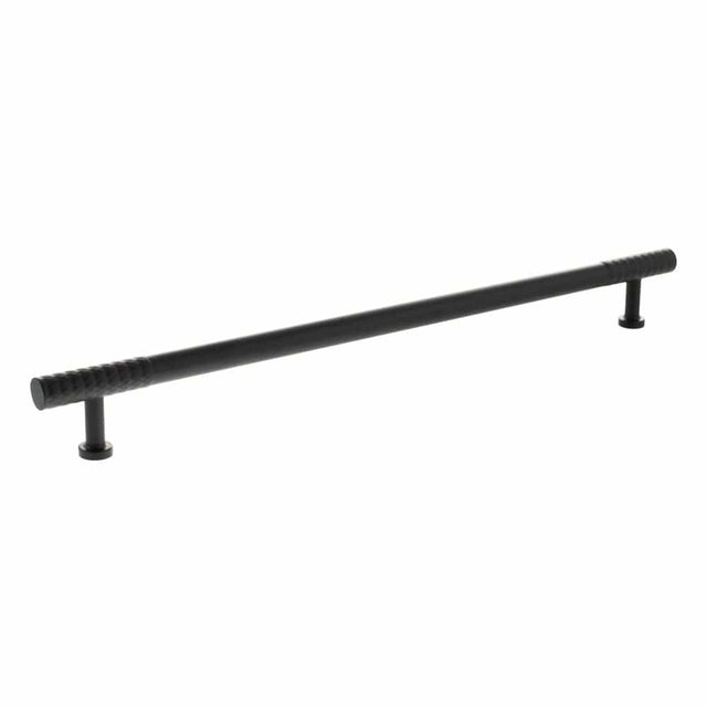 Millhouse Brass Cabinet Hardware Matt Black / Cabinet Pull Handles Millhouse Brass Chrysler Diamond T-Bar Cabinet Pull Handle 320mm - Matt Black