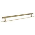 Quality image of Millhouse Brass Chrysler Diamond T-Bar Cabinet Pull Handle on Backplate 320mm - Antique Brass | Sku. mhcdb17320ab | available from Trade Door Handles.