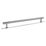 Millhouse Brass Cabinet Hardware Polished Chrome / Cabinet Pull Handles Millhouse Brass Chrysler Diamond T-Bar Cabinet Pull Handle on Backplate 320mm - Polished Chrome