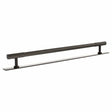Quality image of Millhouse Brass Chrysler Diamond T-Bar Cabinet Pull Handle on Backplate 320mm - Urban Dark Bronze | Sku. mhcdb17320udb | available from Trade Door Handles.
