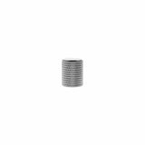 Millhouse Brass Cabinet Hardware Polished Chrome / Cabinet Knobs Millhouse Brass Eiffel Knurled Cylinder Cabinet Knob Handle - Polished Chrome