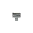Quality image of Millhouse Brass Eiffel Knurled Square Cabinet Knob Handle - Polished Chrome | Sku. mhck1230pc | available from Trade Door Handles.