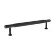 Quality image of Millhouse Brass Eiffel Knurled T-Bar Cabinet Pull Handle 160mm - Matt Black | Sku. mhck17160mb | available from Trade Door Handles.