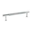 Quality image of Millhouse Brass Eiffel Knurled T-Bar Cabinet Pull Handle 160mm - Polished Chrome | Sku. mhck17160pc | available from Trade Door Handles.