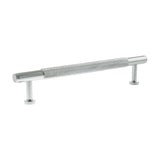 Millhouse Brass Cabinet Hardware Polished Chrome / Cabinet Pull Handles Millhouse Brass Eiffel Knurled T-Bar Cabinet Pull Handle 160mm - Polished Chrome
