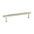 Quality image of Millhouse Brass Eiffel Knurled T-Bar Cabinet Pull Handle 160mm - Satin Nickel | Sku. mhck17160sn | available from Trade Door Handles.