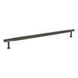 Quality image of Millhouse Brass Eiffel Knurled T-Bar Cabinet Pull Handle 320mm - Urban Dark Bronze | Sku. mhck17320udb | available from Trade Door Handles.