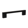Quality image of Millhouse Brass Empire Slim Cabinet Pull Handle 128mm - Matt Black | Sku. mhcn17128mb | available from Trade Door Handles.
