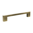 Quality image of Millhouse Brass Empire Slim Cabinet Pull Handle 160mm - Antique Brass | Sku. mhcn17160ab | available from Trade Door Handles.