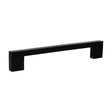 Quality image of Millhouse Brass Empire Slim Cabinet Pull Handle 160mm - Matt Black | Sku. mhcn17160mb | available from Trade Door Handles.