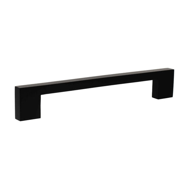Millhouse Brass Cabinet Hardware Matt Black / Cabinet Pull Handles Millhouse Brass Empire Slim Cabinet Pull Handle 160mm - Matt Black