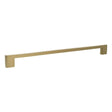 Quality image of Millhouse Brass Empire Slim Cabinet Pull Handle 320mm - Satin Brass | Sku. mhcn17320sb | available from Trade Door Handles.