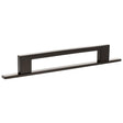 Quality image of Millhouse Brass Empire Slim Cabinet Pull Handle on Backplate 160mm - Urban Dark Bronze | Sku. mhcnb17160udb | available from Trade Door Handles.