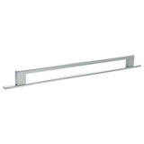 Millhouse Brass Cabinet Hardware Polished Chrome / Cabinet Pull Handles Millhouse Brass Empire Slim Cabinet Pull Handle on Backplate 320mm - Polished Chrome
