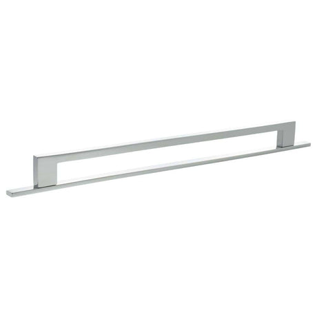Millhouse Brass Cabinet Hardware Polished Chrome / Cabinet Pull Handles Millhouse Brass Empire Slim Cabinet Pull Handle on Backplate 320mm - Polished Chrome