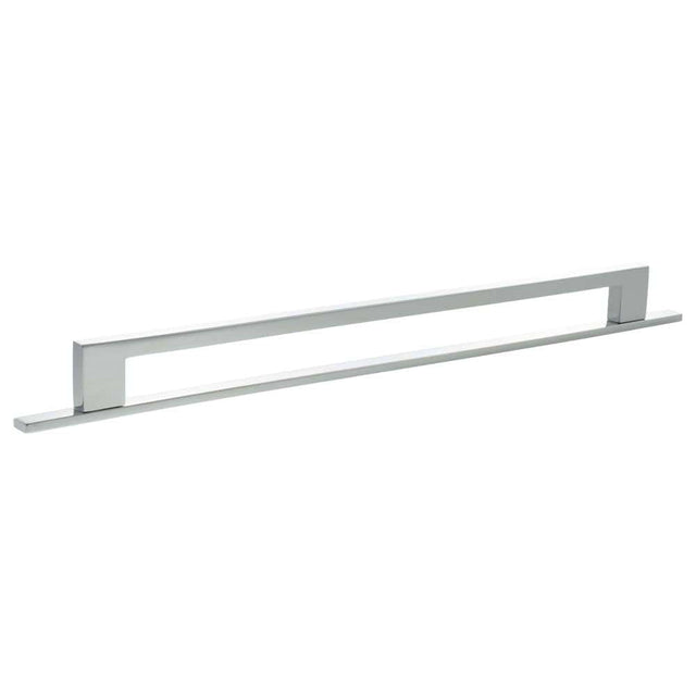 Millhouse Brass Cabinet Hardware Polished Chrome / Cabinet Pull Handles Millhouse Brass Empire Slim Cabinet Pull Handle on Backplate 320mm - Polished Chrome
