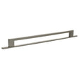 Quality image of Millhouse Brass Empire Slim Cabinet Pull Handle on Backplate 320mm - Satin Nickel | Sku. mhcnb17320sn | available from Trade Door Handles.