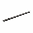 Quality image of Millhouse Brass Long Narrow Cabinet Handle Backplate 128mm - Matt Black | Sku. mhcbn128mb | available from Trade Door Handles.