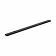 Quality image of Millhouse Brass Long Narrow Cabinet Handle Backplate 160mm - Matt Black | Sku. mhcbn160mb | available from Trade Door Handles.