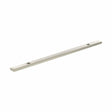 Quality image of Millhouse Brass Long Narrow Cabinet Handle Backplate 160mm - Satin Nickel | Sku. mhcbn160sn | available from Trade Door Handles.
