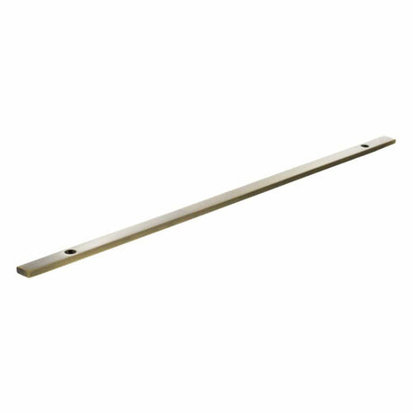 Millhouse Brass Cabinet Hardware Antique Brass / Backplate Only Millhouse Brass Long Narrow Cabinet Handle Backplate 320mm - Antique Brass