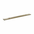 Quality image of Millhouse Brass Long Wide Cabinet Handle Backplate 128mm - Antique Brass | Sku. mhcbw128ab | available from Trade Door Handles.