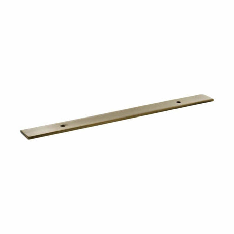 Millhouse Brass Cabinet Hardware Antique Brass / Backplate Only Millhouse Brass Long Wide Cabinet Handle Backplate 128mm - Antique Brass