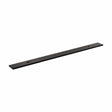 Quality image of Millhouse Brass Long Wide Cabinet Handle Backplate 160mm - Matt Black | Sku. mhcbw160mb | available from Trade Door Handles.