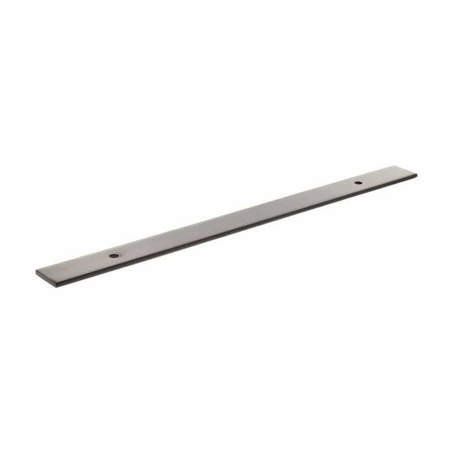 Millhouse Brass Cabinet Hardware Urban Dark Bronze / Backplate Only Millhouse Brass Long Wide Cabinet Handle Backplate 160mm - Urban Dark Bronze
