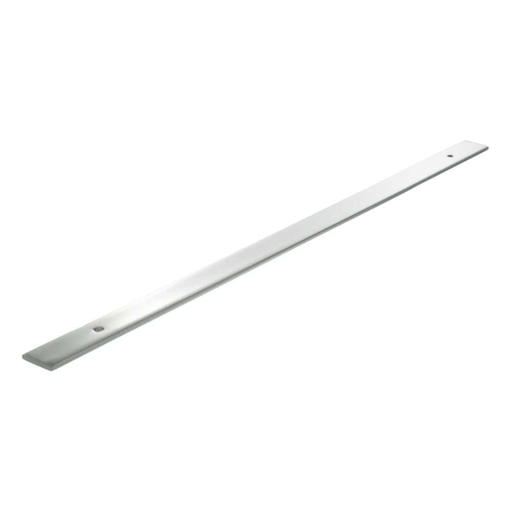 Millhouse Brass Cabinet Hardware Polished Chrome / Backplate Only Millhouse Brass Long Wide Cabinet Handle Backplate 320mm - Polished Chrome
