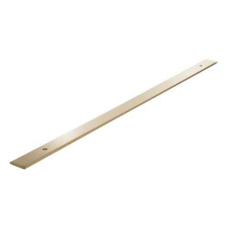 Millhouse Brass Cabinet Hardware Satin Brass / Backplate Only Millhouse Brass Long Wide Cabinet Handle Backplate 320mm - Satin Brass