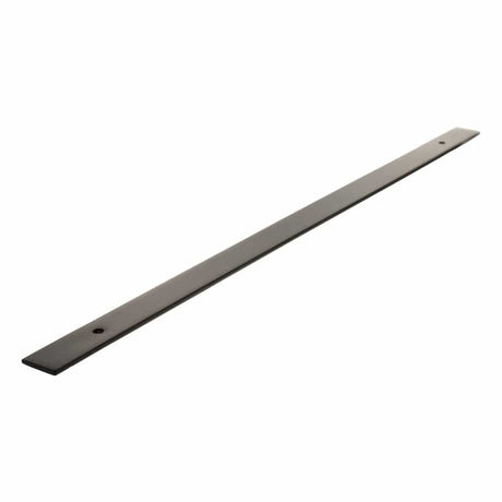 Millhouse Brass Cabinet Hardware Urban Dark Bronze / Backplate Only Millhouse Brass Long Wide Cabinet Handle Backplate 320mm - Urban Dark Bronze