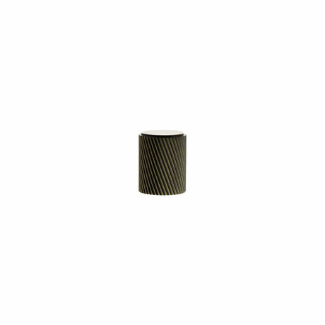 Millhouse Brass Cabinet Hardware Antique Brass / Cabinet Knobs Millhouse Brass Paddington Spiral Cylinder Cabinet Knob Handle - Antique Brass