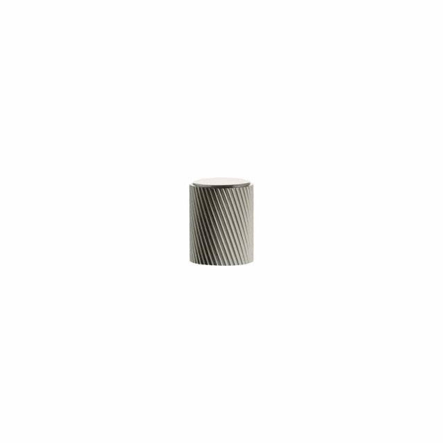 Millhouse Brass Cabinet Hardware Satin Nickel / Cabinet Knobs Millhouse Brass Paddington Spiral Cylinder Cabinet Knob Handle - Satin Nickel