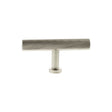 Quality image of Millhouse Brass Paddington Spiral T-Bar Cabinet Knob Handle - Satin Nickel | Sku. mhcs1675sn | available from Trade Door Handles.
