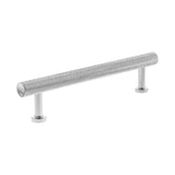 Millhouse Brass Cabinet Hardware Polished Chrome / Cabinet Pull Handles Millhouse Brass Paddington Spiral T-Bar Cabinet Pull Handle 128mm - Polished Chrome