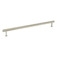 Quality image of Millhouse Brass Paddington Spiral T-Bar Cabinet Pull Handle 320mm - Satin Nickel | Sku. mhcs17320sn | available from Trade Door Handles.