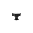 Quality image of Millhouse Brass Pennington Hexagonal Cabinet Knob Handle - Matt Black | Sku. mhch1532mb | available from Trade Door Handles.