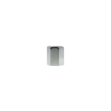 Millhouse Brass Cabinet Hardware Polished Chrome / Cabinet Knobs Millhouse Brass Pennington Hexagonal Cylinder Cabinet Knob Handle - Polished Chrome