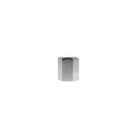 Millhouse Brass Cabinet Hardware Polished Chrome / Cabinet Knobs Millhouse Brass Pennington Hexagonal Cylinder Cabinet Knob Handle - Polished Chrome