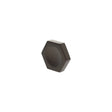 Quality image of Millhouse Brass Pennington Hexagonal Finger Pull Cabinet Knob Handle - Urban Dark Bronze | Sku. mhch1338udb | available from Trade Door Handles.