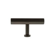 Quality image of Millhouse Brass Pennington Hexagonal T-Bar Cabinet Knob Handle - Urban Dark Bronze | Sku. mhch1675udb | available from Trade Door Handles.