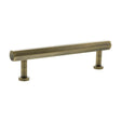 Quality image of Millhouse Brass Pennington Hexagonal T-Bar Cabinet Pull Handle 128mm - Antique Brass | Sku. mhch17128ab | available from Trade Door Handles.