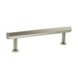 Quality image of Millhouse Brass Pennington Hexagonal T-Bar Cabinet Pull Handle 128mm - Satin Nickel | Sku. mhch17128sn | available from Trade Door Handles.