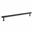 Quality image of Millhouse Brass Pennington Hexagonal T-Bar Cabinet Pull Handle 320mm - Matt Black | Sku. mhch17320mb | available from Trade Door Handles.