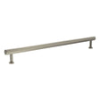 Quality image of Millhouse Brass Pennington Hexagonal T-Bar Cabinet Pull Handle 320mm - Satin Nickel | Sku. mhch17320sn | available from Trade Door Handles.