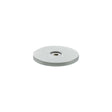 Quality image of Millhouse Brass Round Cabinet Handle Backplate - Polished Chrome | Sku. mhcbr49pc | available from Trade Door Handles.
