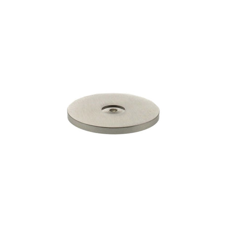 Millhouse Brass Cabinet Hardware Satin Nickel / Backplate Only Millhouse Brass Round Cabinet Handle Backplate - Satin Nickel