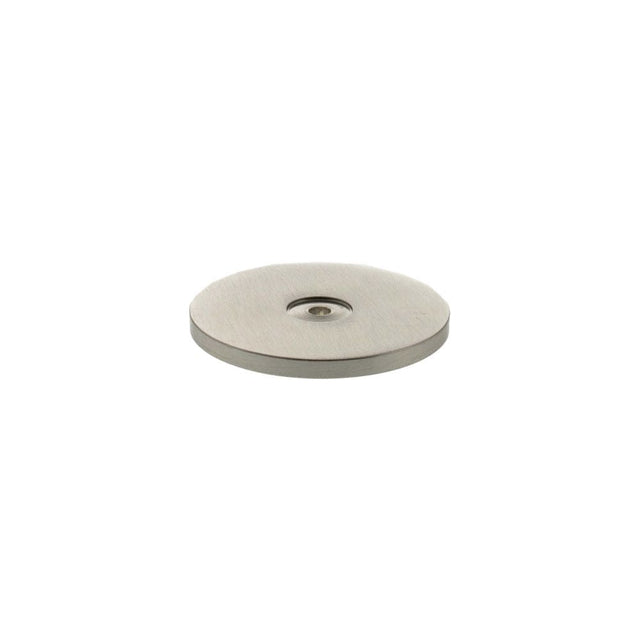Millhouse Brass Cabinet Hardware Satin Nickel / Backplate Only Millhouse Brass Round Cabinet Handle Backplate - Satin Nickel
