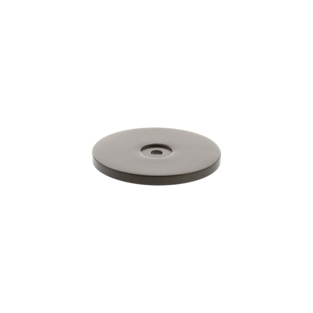 Millhouse Brass Cabinet Hardware Urban Dark Bronze / Backplate Only Millhouse Brass Round Cabinet Handle Backplate - Urban Dark Bronze